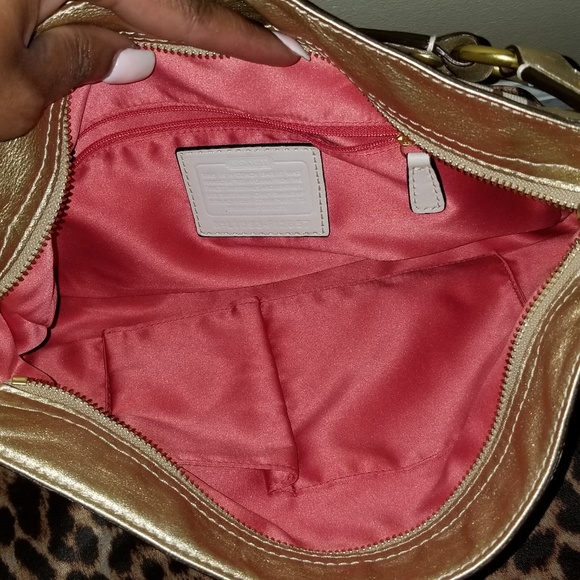 Coach Monogrammed Handbag - Picture 3 of 3